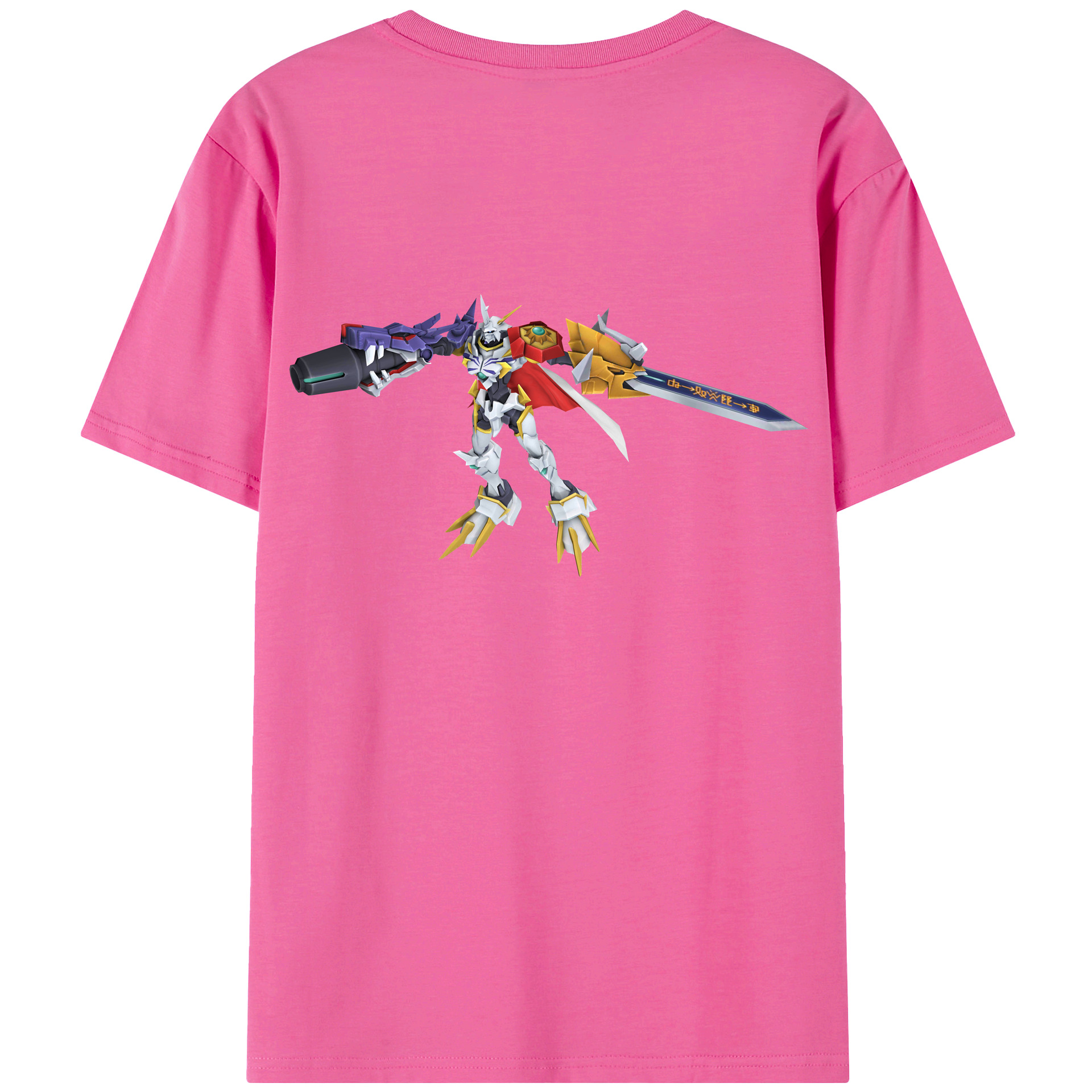 （画像用） Digimon デジタルモンスター/デジモン レディース半袖Tシャツ(バックプリント)